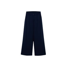 Aker Siyah Beli Lastikli Pantolon Etek