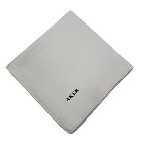 Aker Twill Gümüş 971 Düz İpek Eşarp