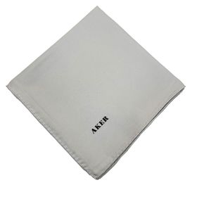 Aker Twill Gümüş 971 Düz İpek Eşarp