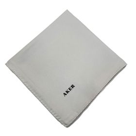 Aker Twill Gümüş 971 Düz İpek Eşarp