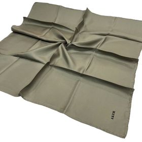 Aker Twill Zeytin 957 Düz İpek Eşarp
