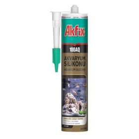 Akfix 100AQ 280 ml Siyah Akvaryum Silikonu