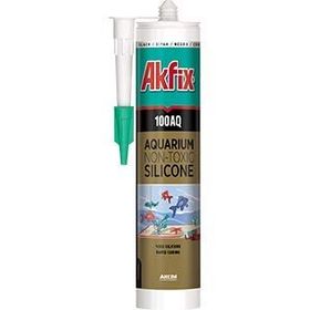 Akfix 100AQ Şeffaf 310 ml Akvaryum Silikonu