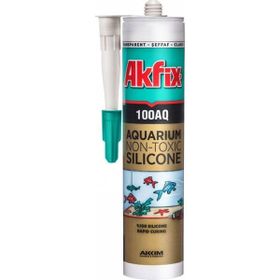 Akfix 100AQ Şeffaf 310 ml Akvaryum Silikonu