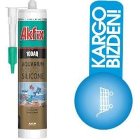 Akfix 100AQ Şeffaf Akvaryum Silikonu