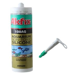 Akfix 100AQ Şeffaf Akvaryum Silikonu