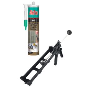 Akfix 100D Beyaz 310 ml Duşakabin Silikonu