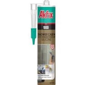 Akfix 100D Şeffaf 280 ml Duşakabin Silikonu