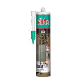 Akfix 100D Şeffaf 280 ml Duşakabin Silikonu