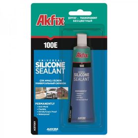 Akfix 100E 50 ml Genel Amaçlı Sızdırmaz Beyaz Silikon