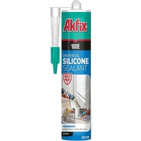 Akfix 1100E Beyaz 280 gr Genel Amaçlı Silikon