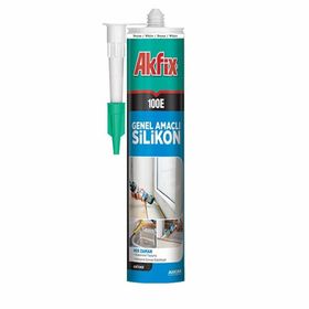 Akfix 280 ml Beyaz Çok Amaçlı Silikon