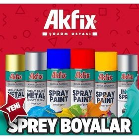 Akfix 400 cc Yeşil Sprey Boya