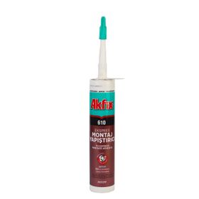 Akfix 610 310 ml Şeffaf Ekspres Montaj Yapıştırıcı