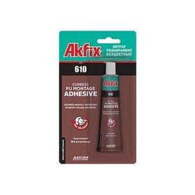 Akfix 610 310 ml Şeffaf Ekspres Montaj Yapıştırıcı