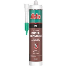Akfix 610 310 ml Şeffaf Express Pu Sıvı Çivi