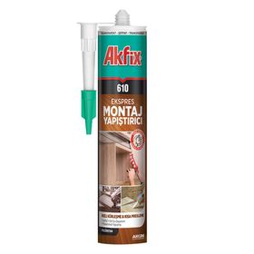 Akfix 610 310 ml Şeffaf Express Pu Sıvı Çivi