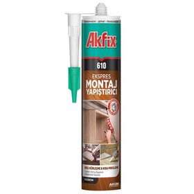 Akfix 610 310 ml Şeffaf Express Pu Sıvı Çivi