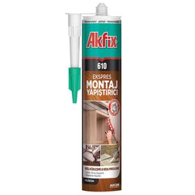 Akfix 610 310 ml Şeffaf Express Pu Sıvı Çivi