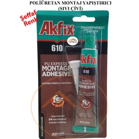 Akfix 610 50 ml Ekspres Montaj Yapıştırıcı Tüp