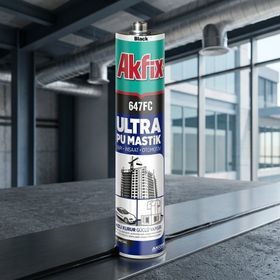 Akfix 647FC 280 ml Siyah Ultra Otomativ - Yapı Pu Mastik