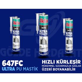 Akfix 647FC Beyaz 280 ml Ultra Pu Mastik