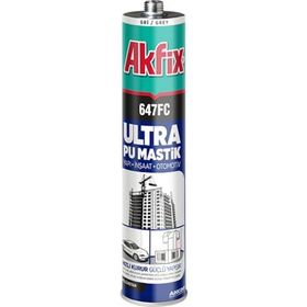 Akfix 647FC Siyah 280 ml Ultra Pu Mastik