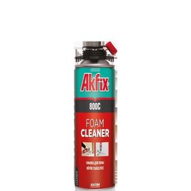 Akfix 800C 500 ml Poliüretan Köpük Temizleyici Sprey