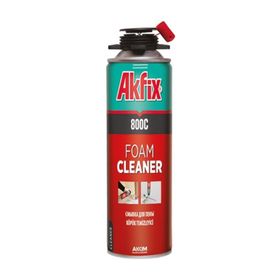 Akfix 800C 500 ml Poliüretan Köpük Temizleyici Sprey