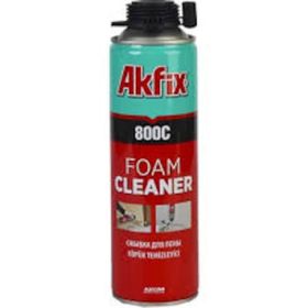 Akfix 800C 500 ml Poliüretan Köpük Temizleyici Sprey