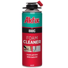 Akfix 800C 500 ml Poliüretan Köpük Temizleyici Sprey