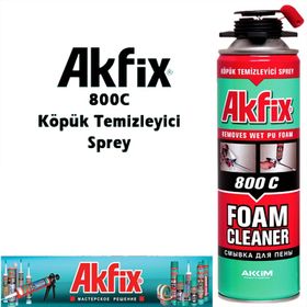 Akfix 800C PU Köpük ve Köpük Tabancası Temizleyici Sprey