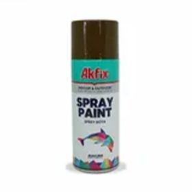 Akfix 8017 Parlak Kahve 400 ml Akrilik Sprey Boya