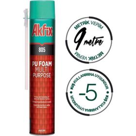 Akfix 805 300 ml Poliüratan Çok Amaçlı Köpük