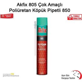 Akfix 805 850 gram Çok Amaçlı Pipetli Poliüretan Köpük