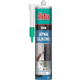 Akfix 900N 280 Nötr Şeffaf Ayna Silikonu
