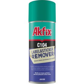 Akfix A104 200 Mililitre Etiket Sökücü Mastik Yapışkan Sökücü Sprey