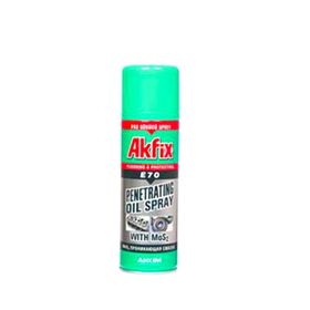 Akfix A70 200 ml Pas Sökücü ve Yağlayıcı Sprey