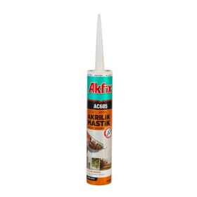Akfix AA002 AC605 500 gr Beyaz Akrilik Mastik