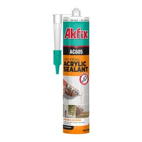 Akfix AA002 AC605 500 gr Beyaz Akrilik Mastik