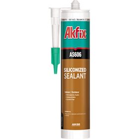 Akfix AA013 AS606 280 ml Siyah Silikonize Akrilik Mastik