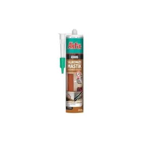 Akfix AA013 AS606 280 ml Siyah Silikonize Akrilik Mastik