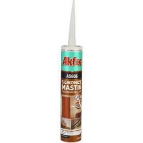Akfix AA018 AS606 280 ml Krem Silikonize Akrilik Mastik
