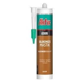 Akfix AA020 AS606 280 ml Bej Silikonize Akrilik Mastik