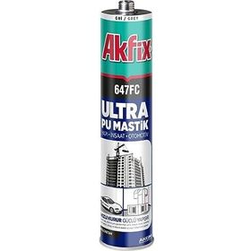 Akfix AA116 P635 Gri 310 ml Poliüretan Yapı İnşaat Mastiği
