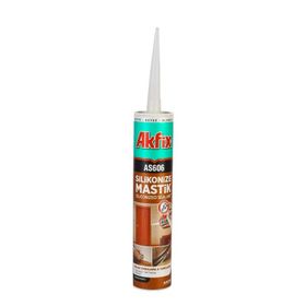 Akfix AS606 500 gr Kahverengi Silikonize Mastik