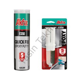 Akfix EA112 E350 Hızlı Epoksi Çelik 25 Ml Yapıştırıcı