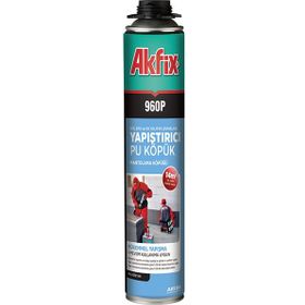 Akfix FA009 960P 800 ml Poliüretan Mantolama Yapıştırma Köpüğü