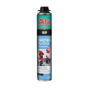Akfix FA009 960P 800 ml Poliüretan Mantolama Yapıştırma Köpüğü