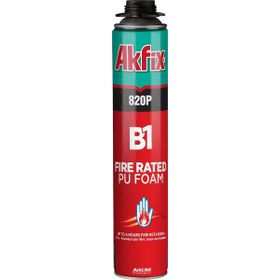 Akfix FA015 820 850 ml Yangına Dayanıklı B1 Poliüretan Köpük